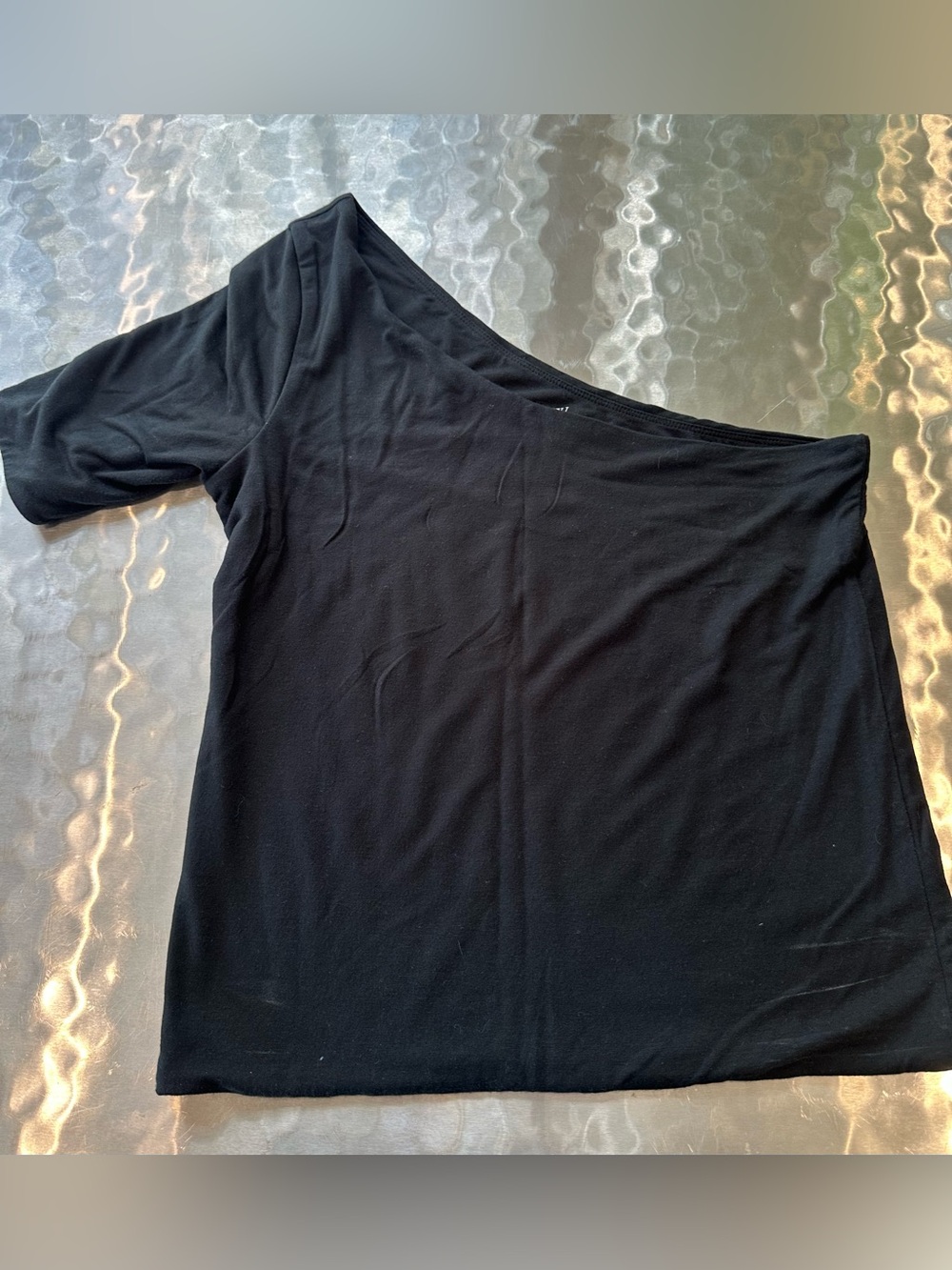 J. Crew Black Form Knit Top